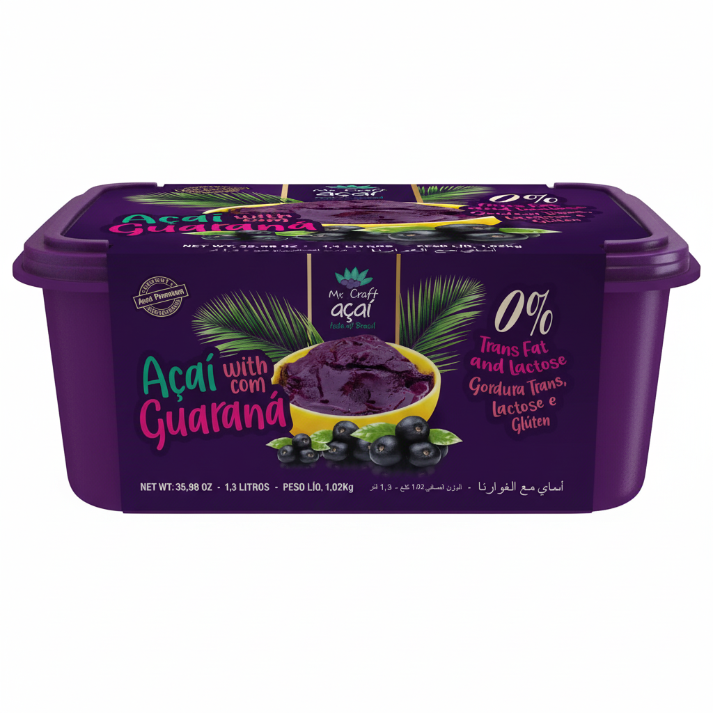 Mr Craft Acai With Guarana Bucket