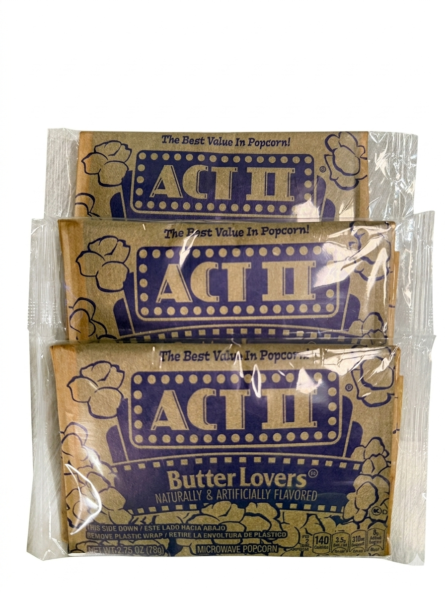 ACT ll Butter Lovers Microwave Popcorn