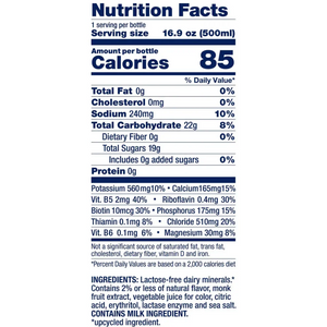 GoodSport Strawberry Lemonade nutrition facts and ingredients label at iPlantBased UAE