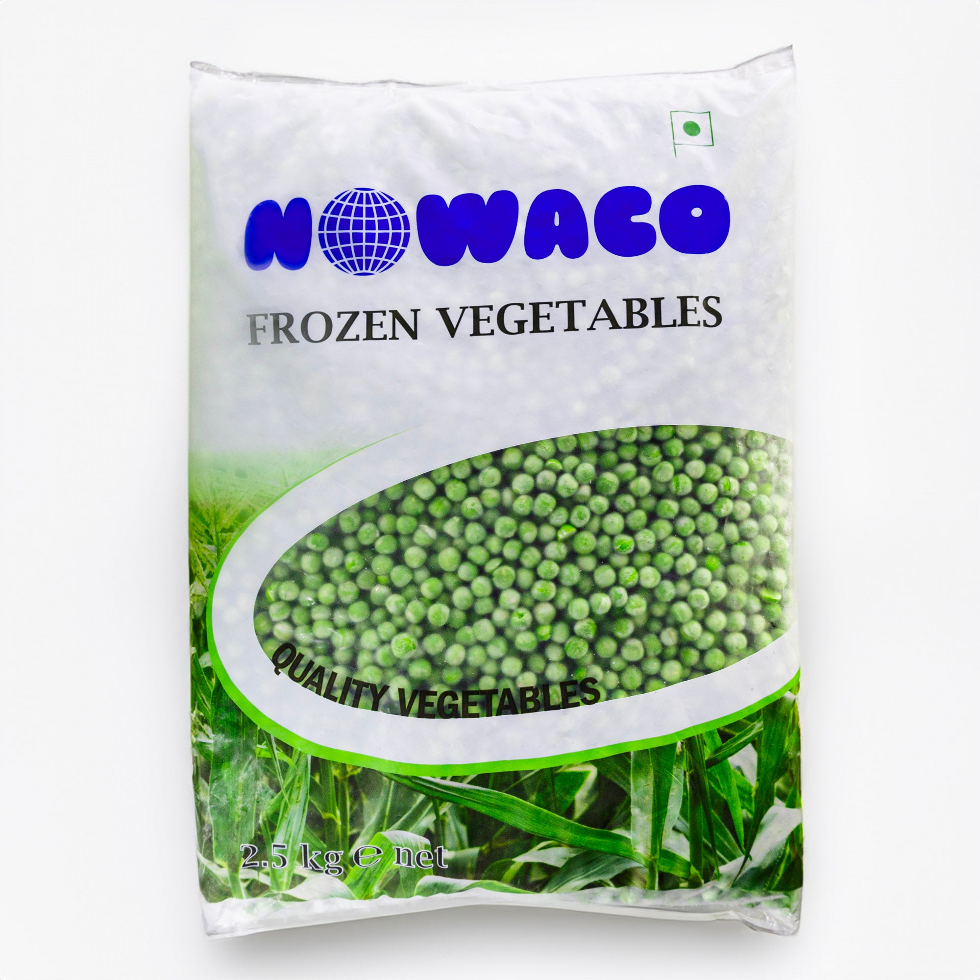 Green Peas 4×2.5kg Nowaco