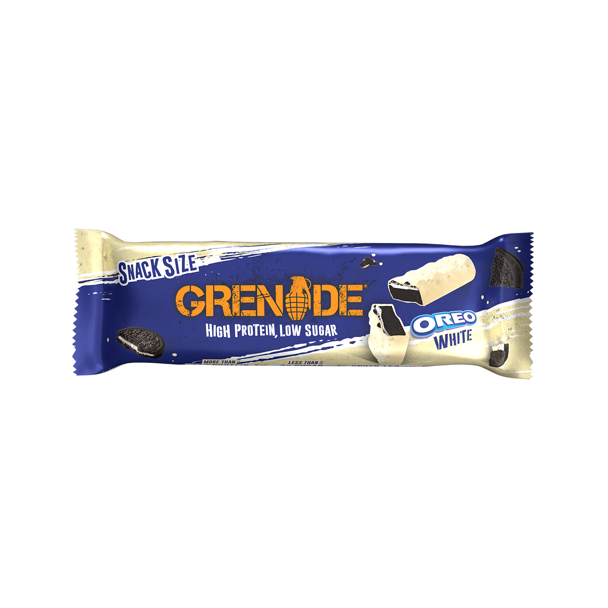 Grenade White Oreo Bar - High Protein Bar - Low Sugar - Snack Size 35gm