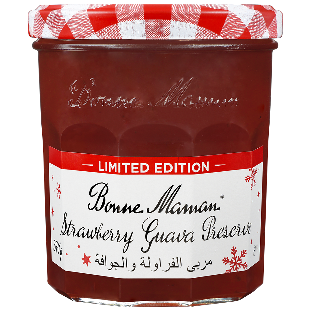 Bonne Maman Limited Edition Strawberry Guava Preserve (370gm)