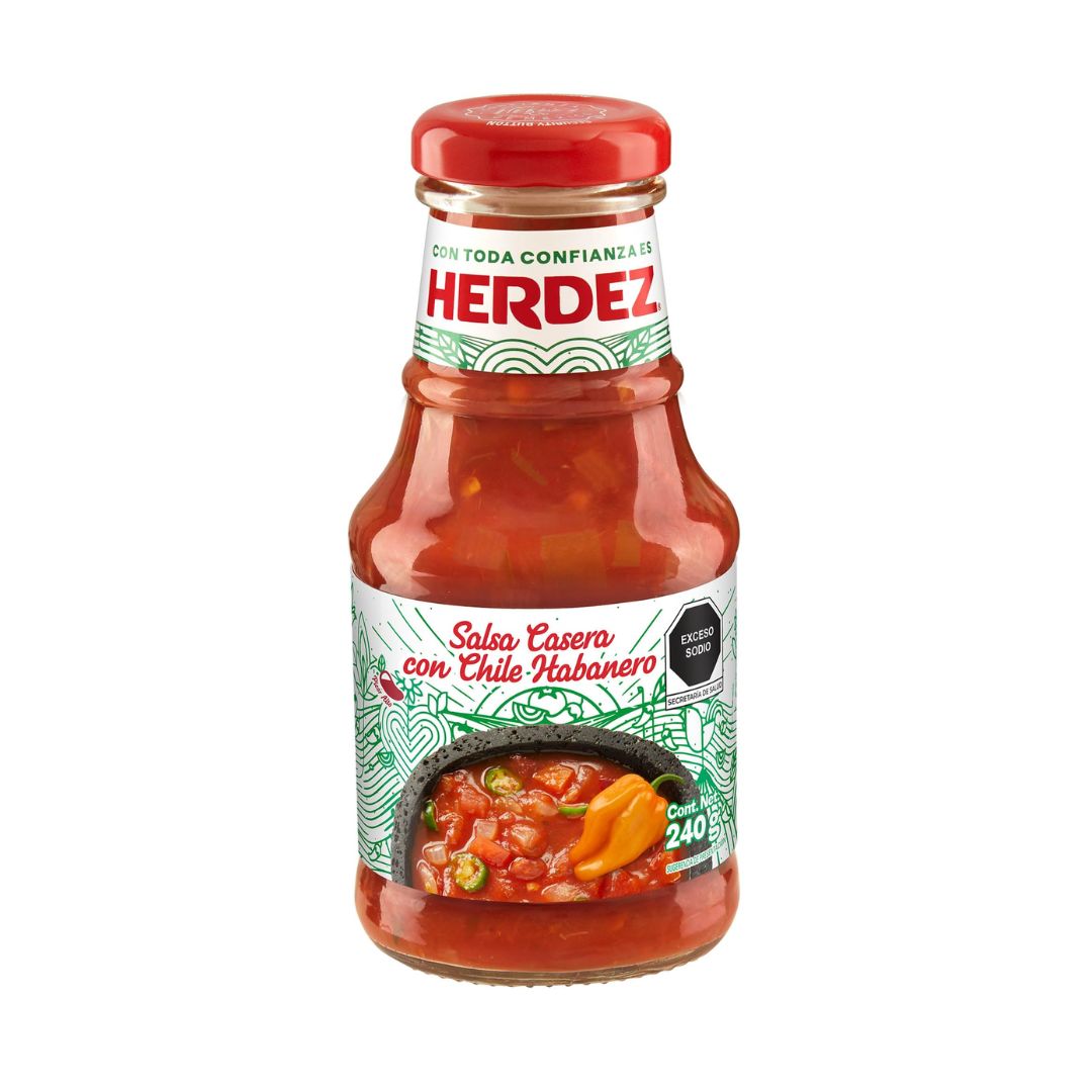 Herdez Homemade Habanero Sauce 240g