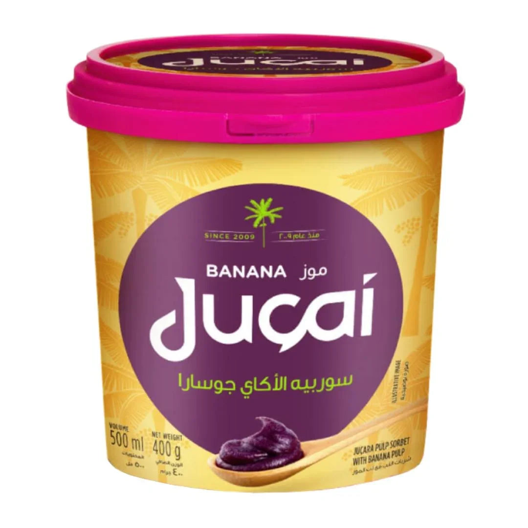 Jucai Acai Sorbet With Banana 500ml