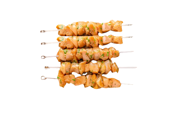 Chicken Marinated Herbs & Garlic - 5 Skewers, 500 g