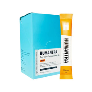 Humantra Mango Electrolyte Hydration Pack – Zero Sugar, 20 Servings, 72g