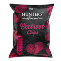 Hunter's Gourmet Beetroot Chips bag, plant-based, gluten-free, natural snack, UAE