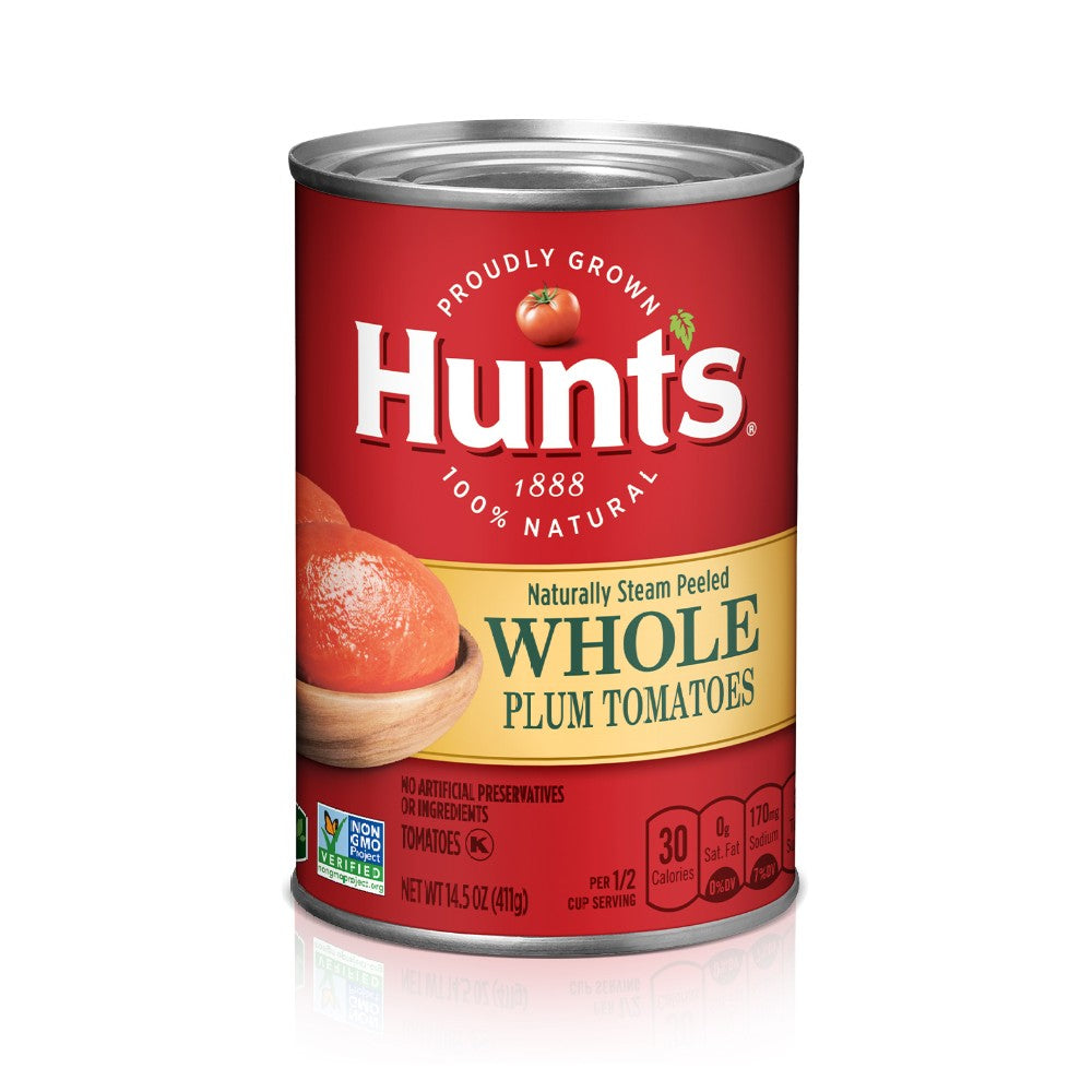 Hunts Whole Tomatoes Peeled 411g