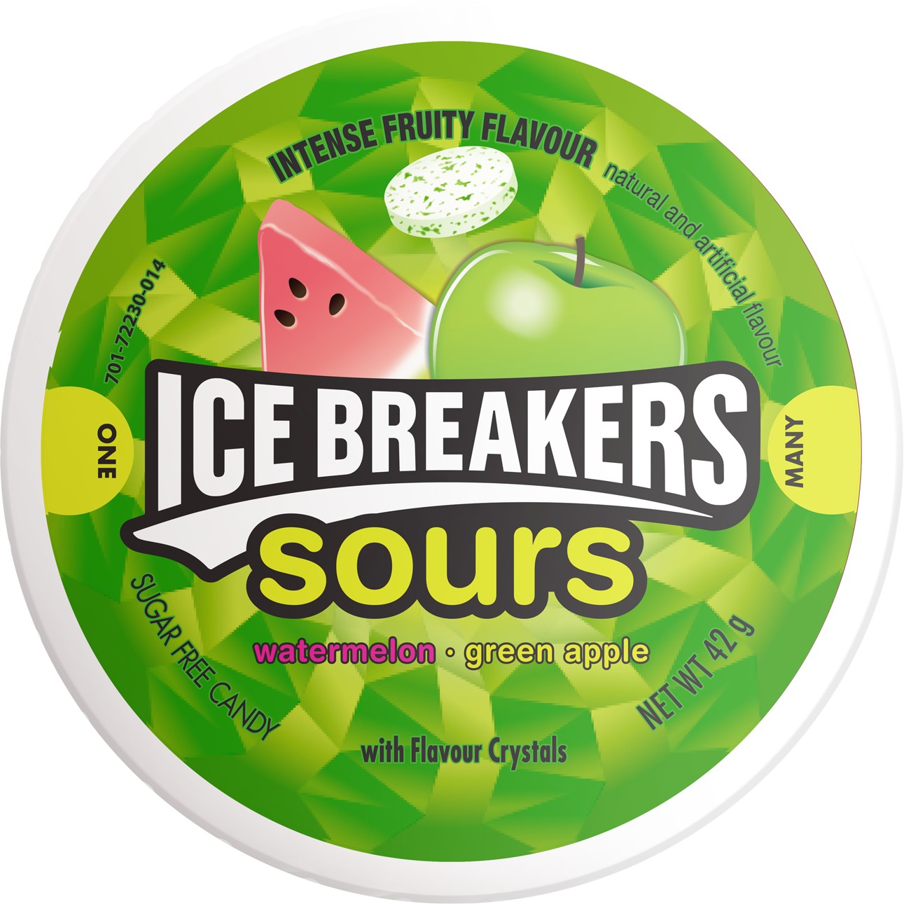 Ice Breakers Watermelon / Green Apple Sours Candy 42g