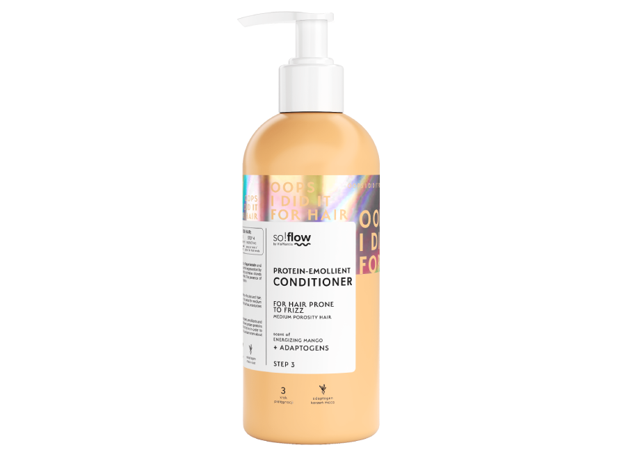 Protein Emollient Conditioner For Hair Prone To Frizz Medium Porosity Hair