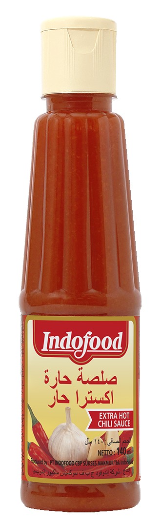 Indofood Extra Hot Chili Sauce 140ml