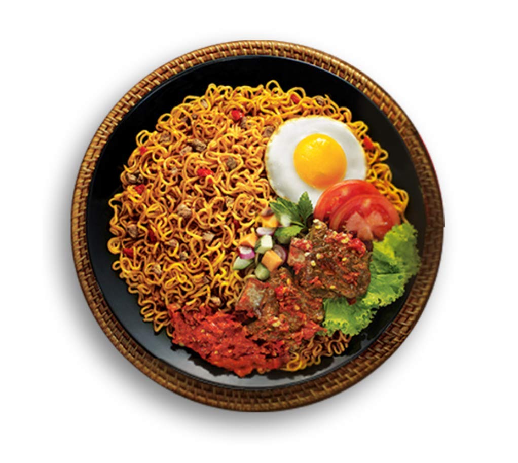 Indomie Mi Goreng Instant Cup Fried Noodles, Original Flavour -75gm ( Pack of 12)