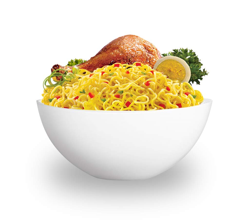 Indomie Instant Fried Noodles Hot & Spicy with Seasoning Powder and Sauce - (Pack of 5 - 80 g Each)
