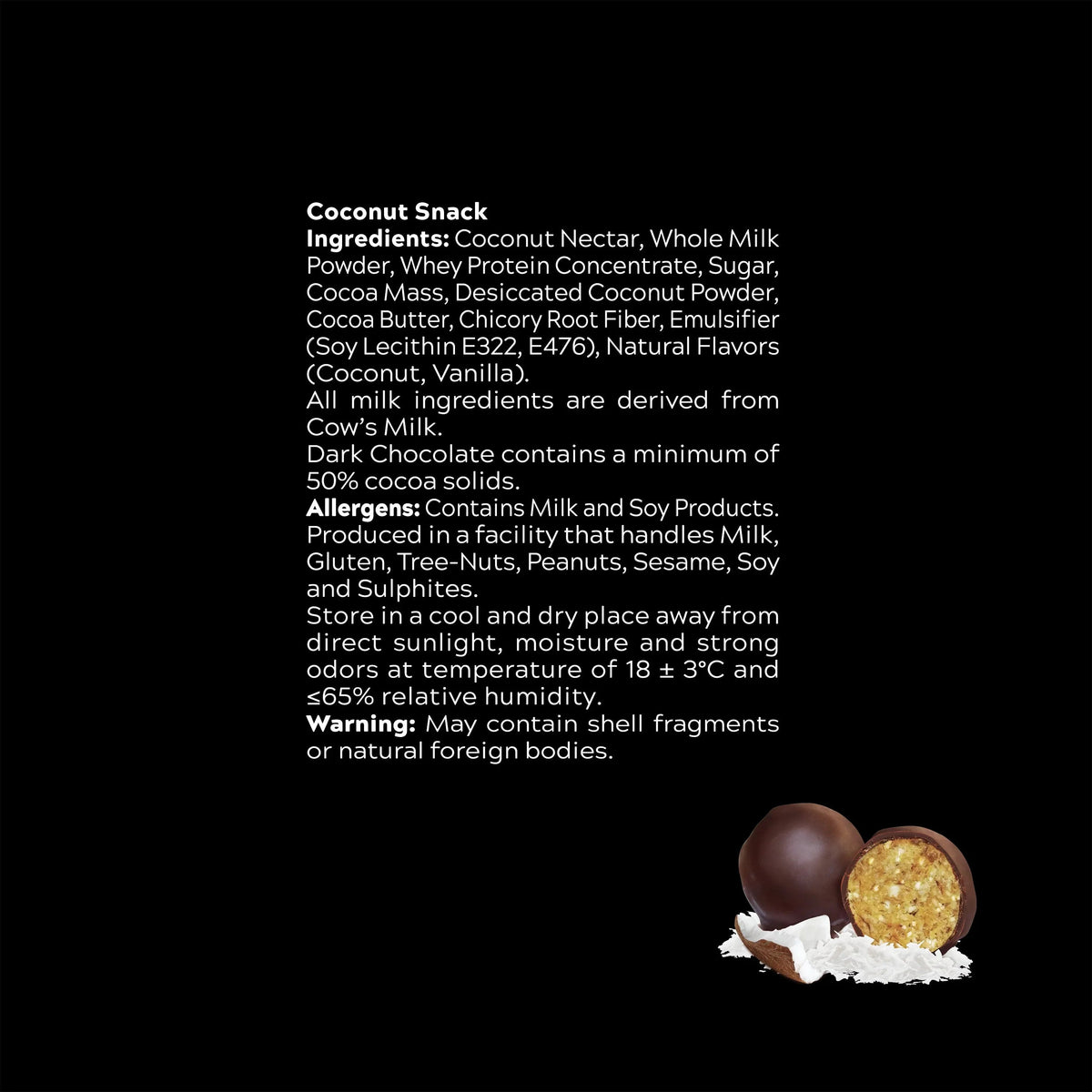 Fade Fit Kids - Coconut Protein Snack - 60g