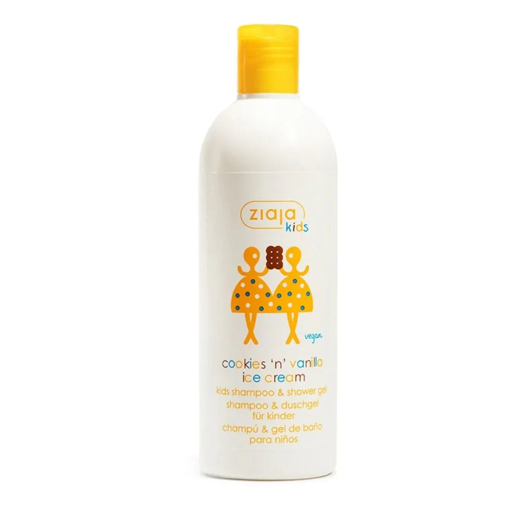 Kids Shampoo & Shower Gel Cookies N Vanilla Ice Cream (Ziaja) - Image 1