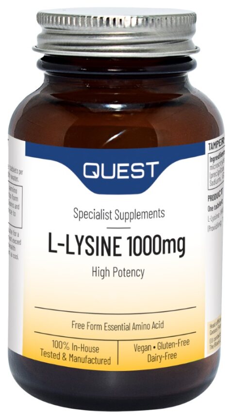 L-Lysine 1000mg supplement