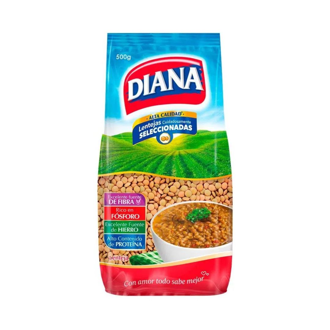 Diana Selected Brown Lentils 400g