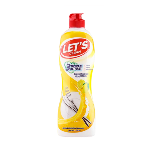 Let's Clean Dishwashing Liquid Lemon
