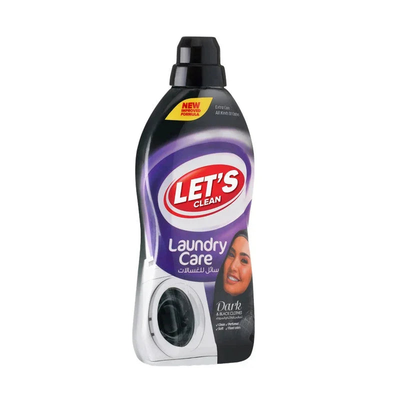 Let's Clean Liquid Detergent For Dark Black Clothes 1Ltr