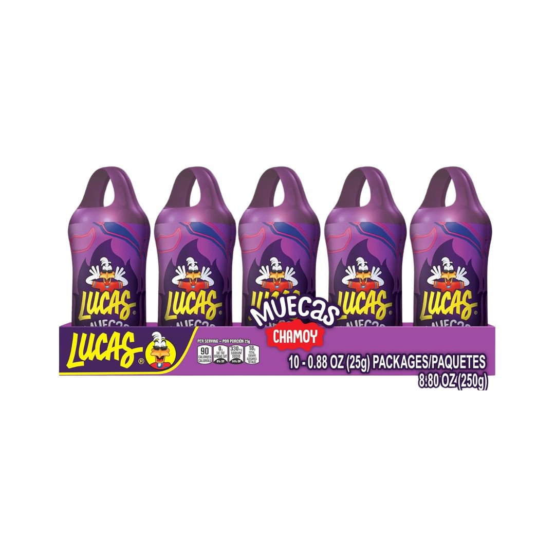 Lucas Muecas Chamoy  25g - 10Pc