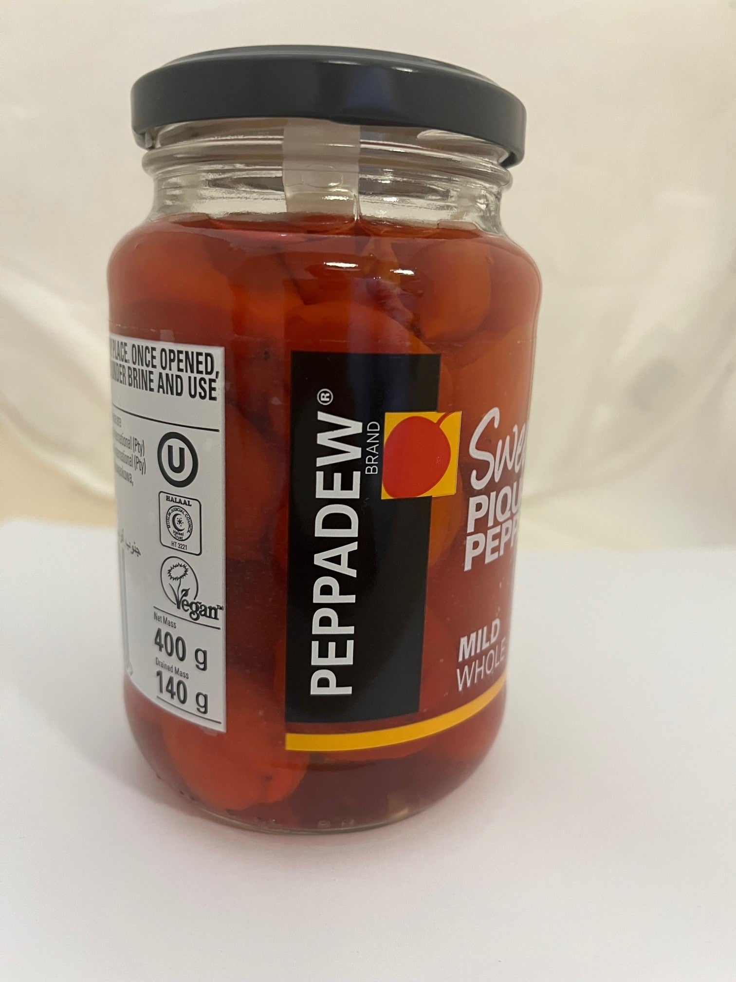 Peppadew Mild Piquante Peppers Whole 400g