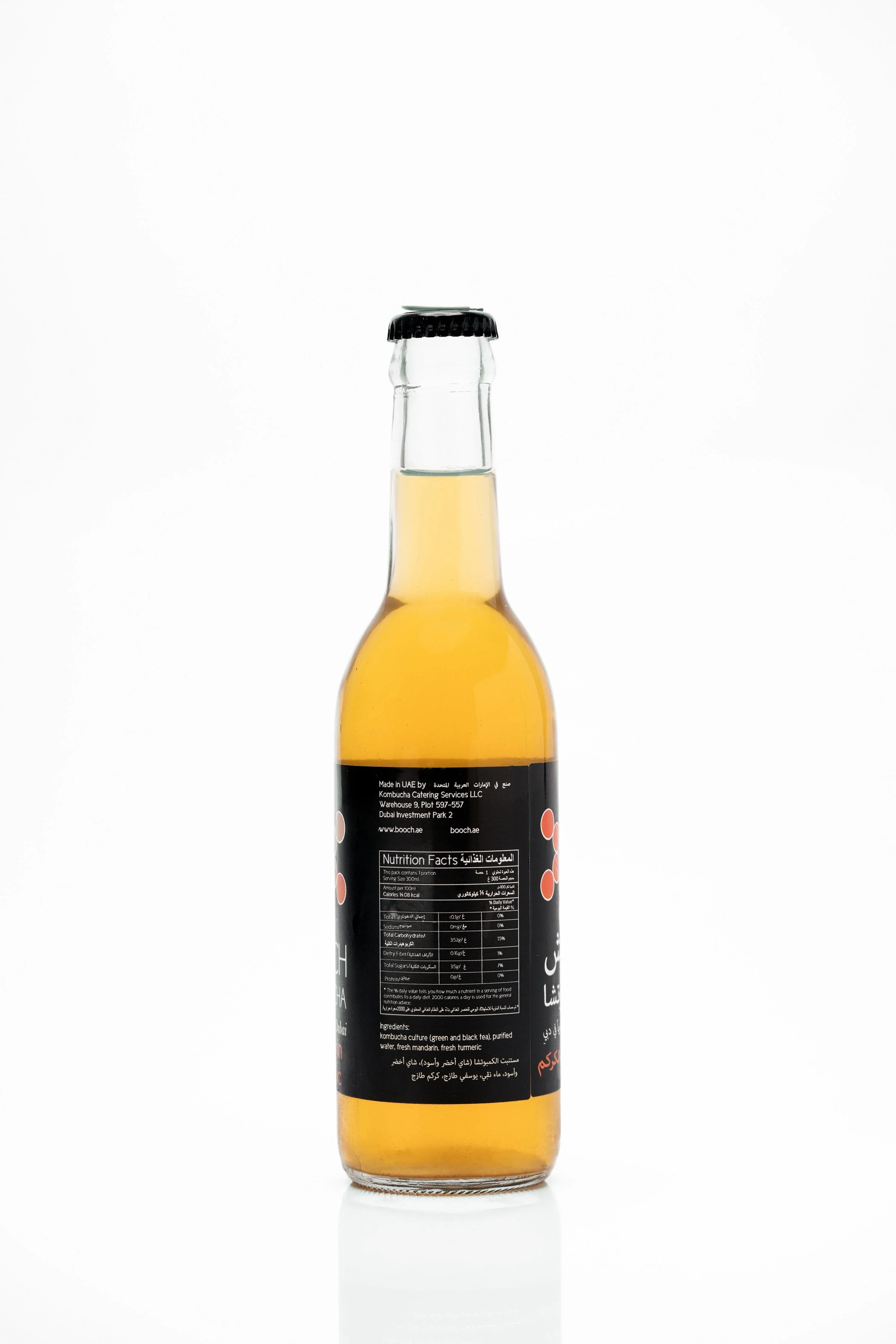 Booch Kombucha Mandarin Turmeric