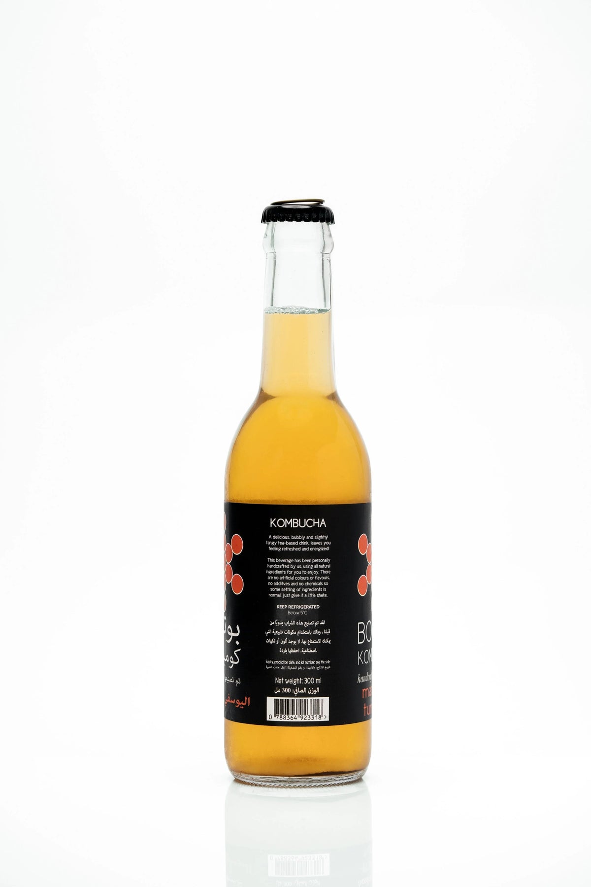 Booch Mandarin Turmeric Kombucha - 300ml Pack of 6