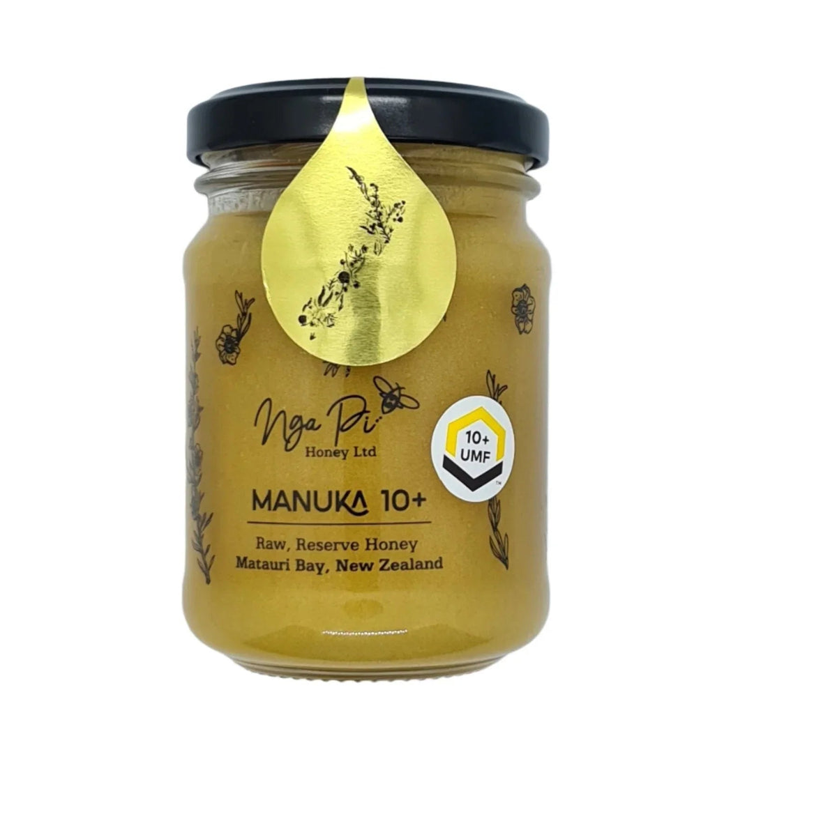 Nga Pi Manuka UMF 10+ Raw, Reserve Honey of New Zealand - 190g