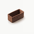 Masdeu Straight-Edge Mini Tartlet, Rectangle Cocoa 55 mm,144pcs
