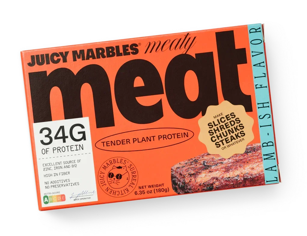 Juicy Marbles Plant-Based Vegan Tender Lamb Ish Steak