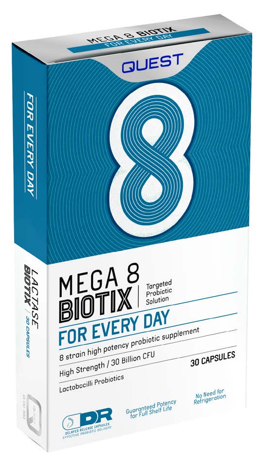 Mega8Biotix – 30 Capsules supplement