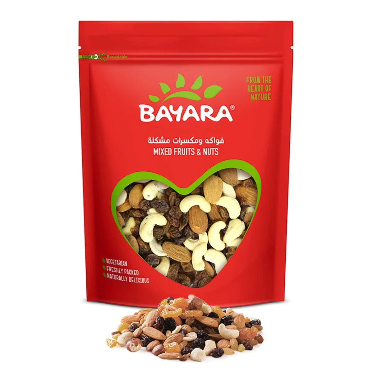 Bayara Mixed Dried Fruits & Nuts - 400g