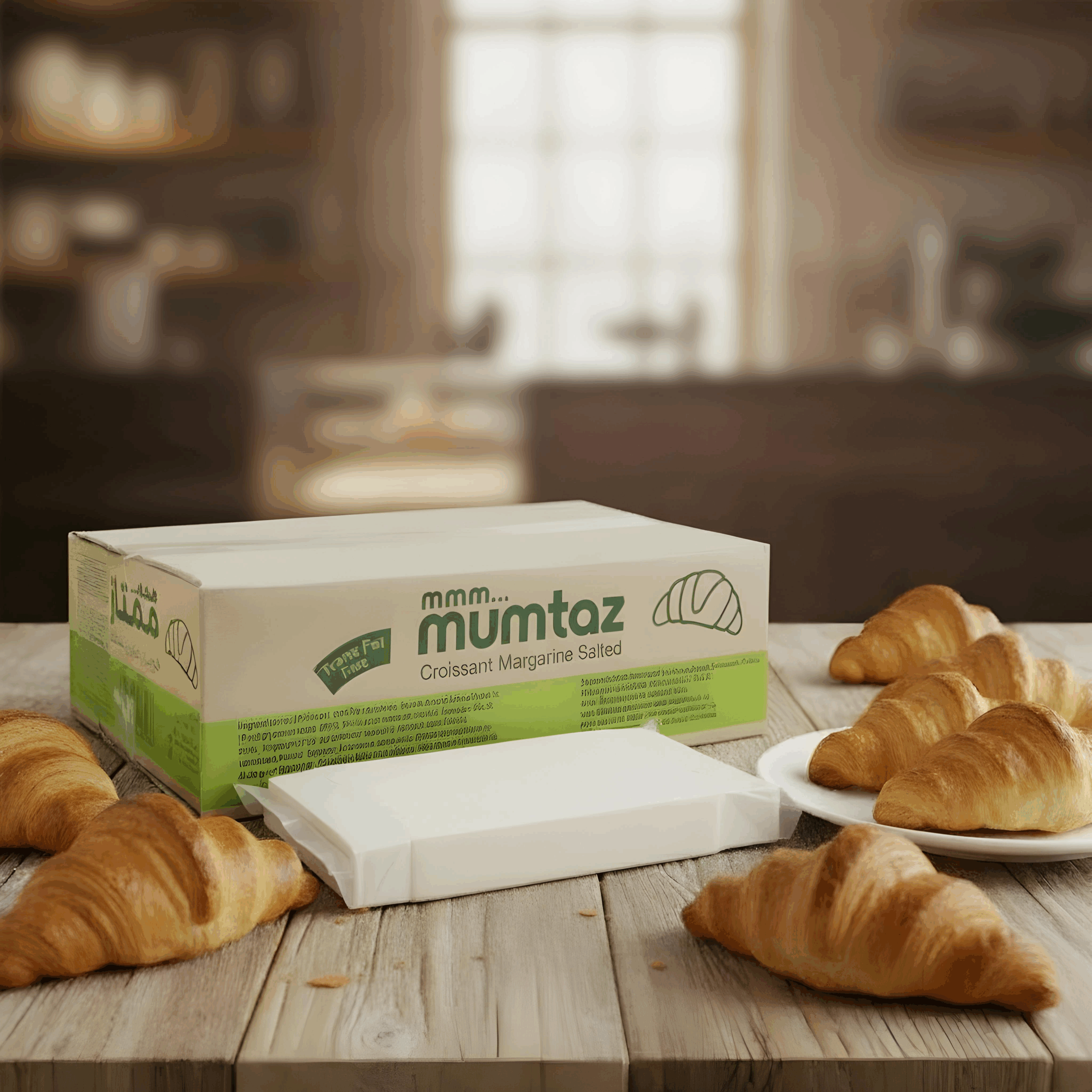 Mumtaz Croissant Margarine Salted – (5×2kg Pack)