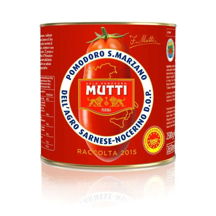 Mutti Peeled Tomatoes San Marzano DOP Tin 2.5Kg