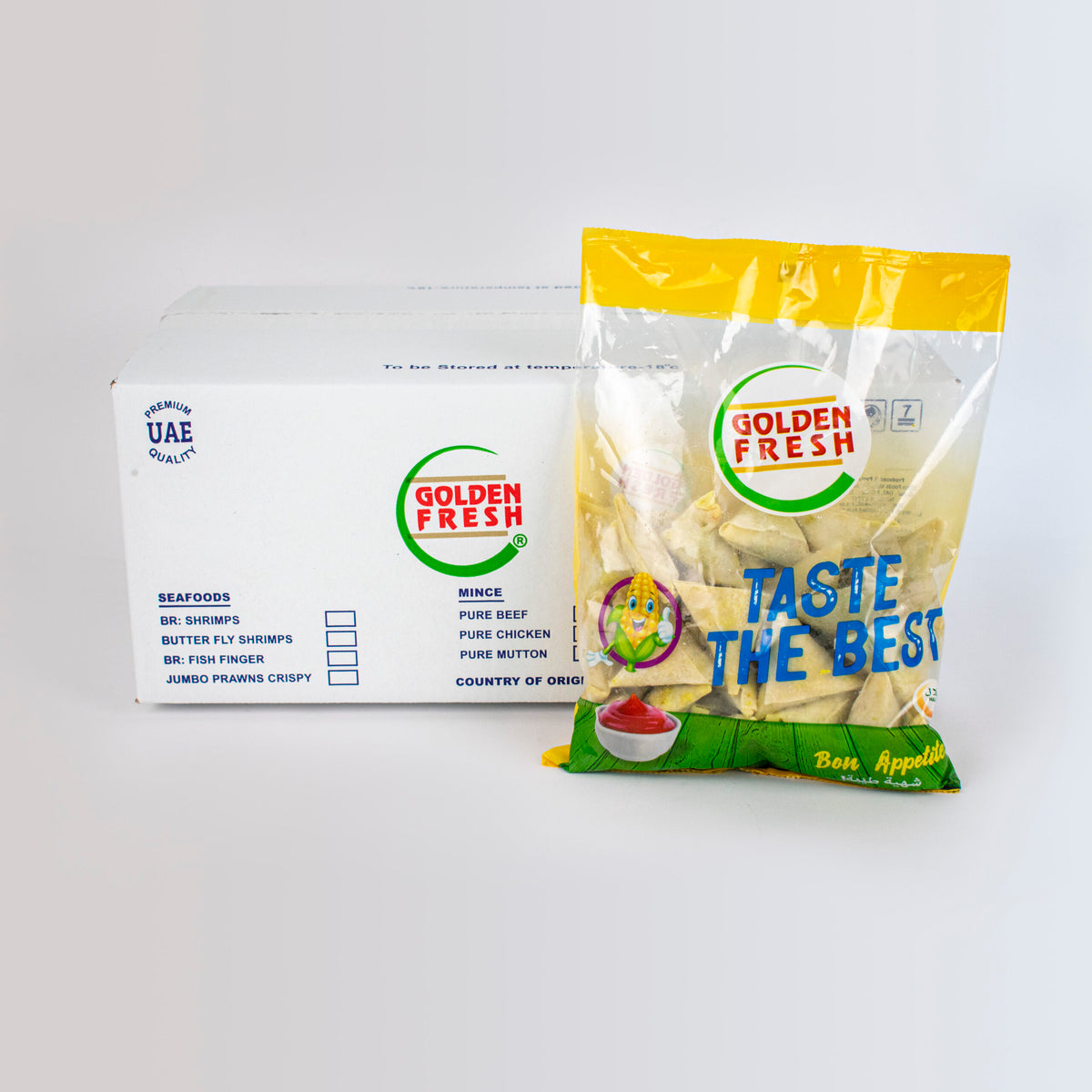 Mutton Samosa 5x1kg (250pcs approx.)
