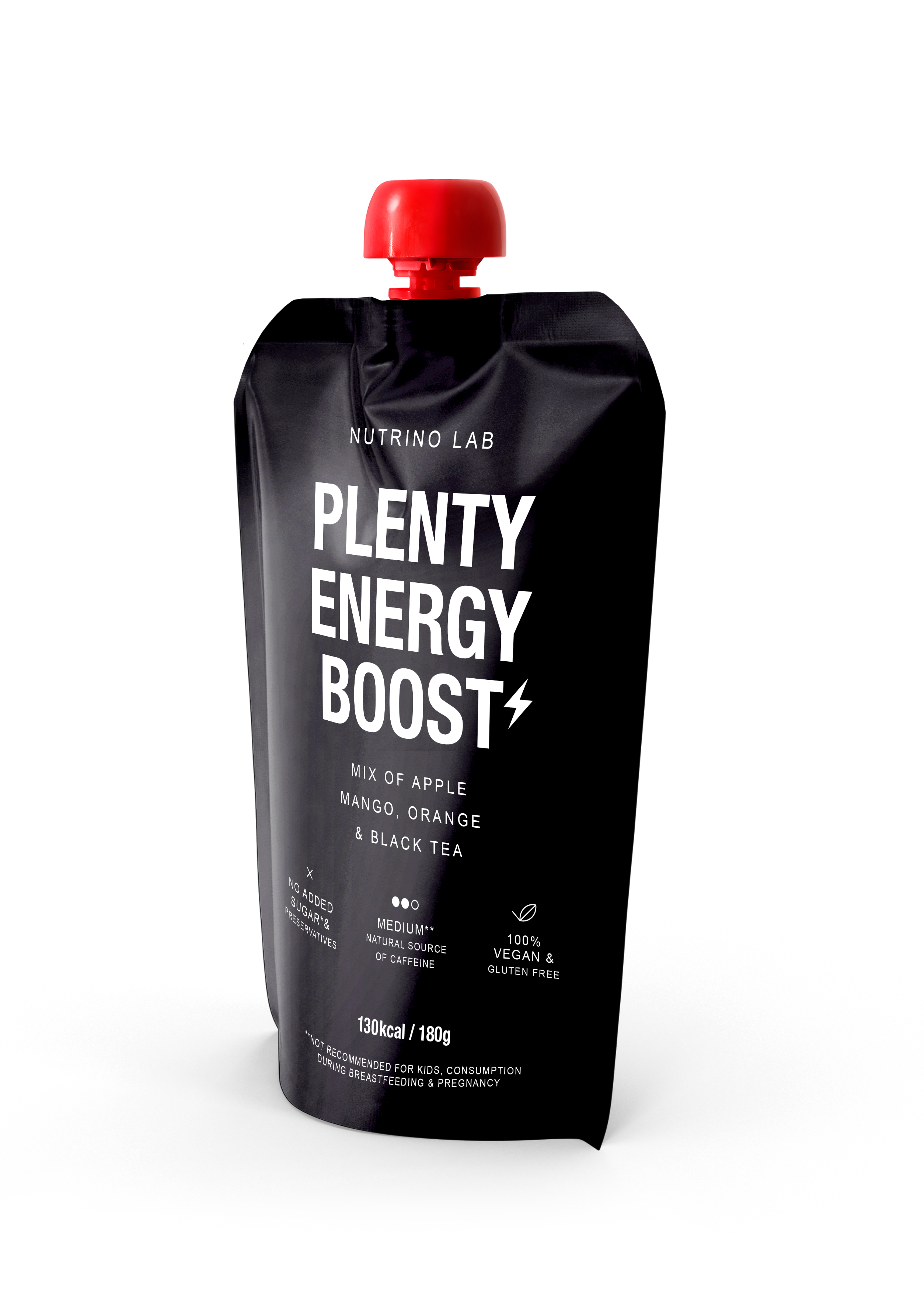 Nutrino Lab Plenty Energy Boost – Mix of Apple, Mango, Orange & Black Tea 180g