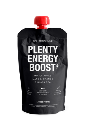 Nutrino Lab Plenty Energy Boost – Mix of Apple, Mango, Orange & Black Tea 180g