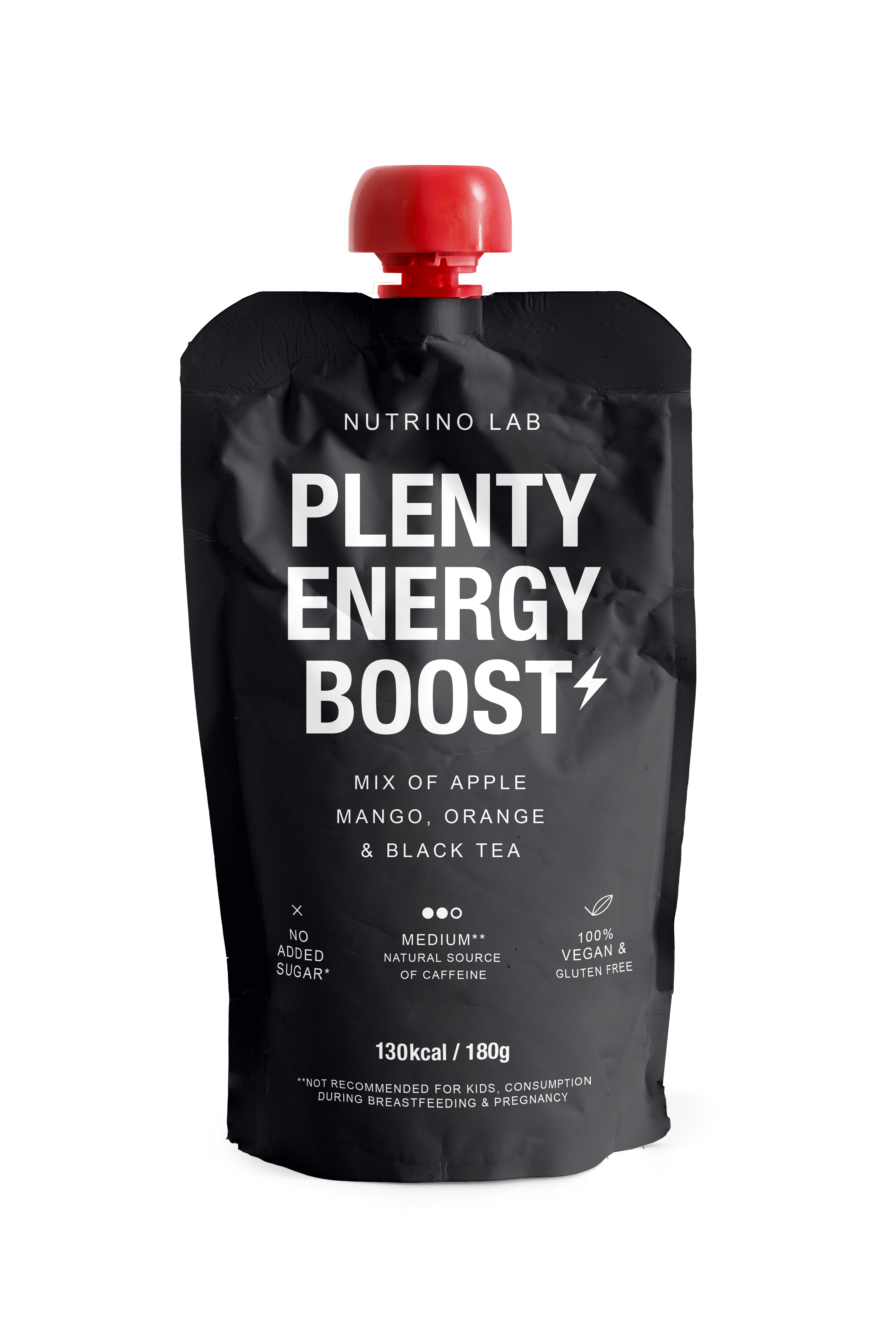 Nutrino Lab Plenty Energy Boost – Mix of Apple, Mango, Orange & Black Tea 180g