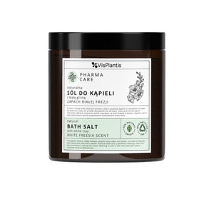 Natural Bath Salt With White Clay White Freesia Scent