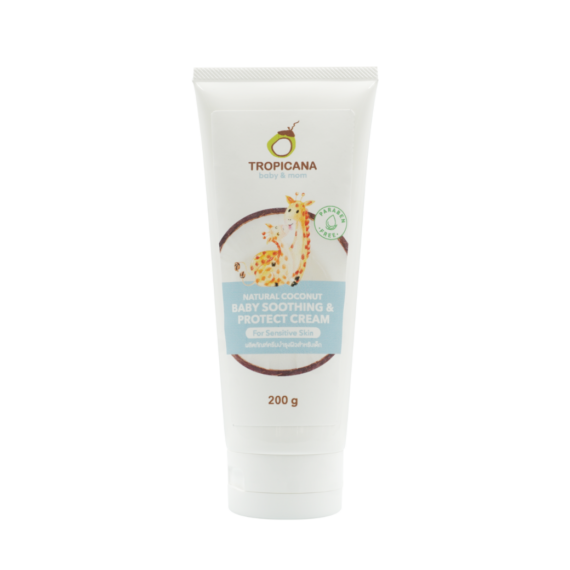 Natural Coconut Baby Soothing Cream For Sensitive Skin