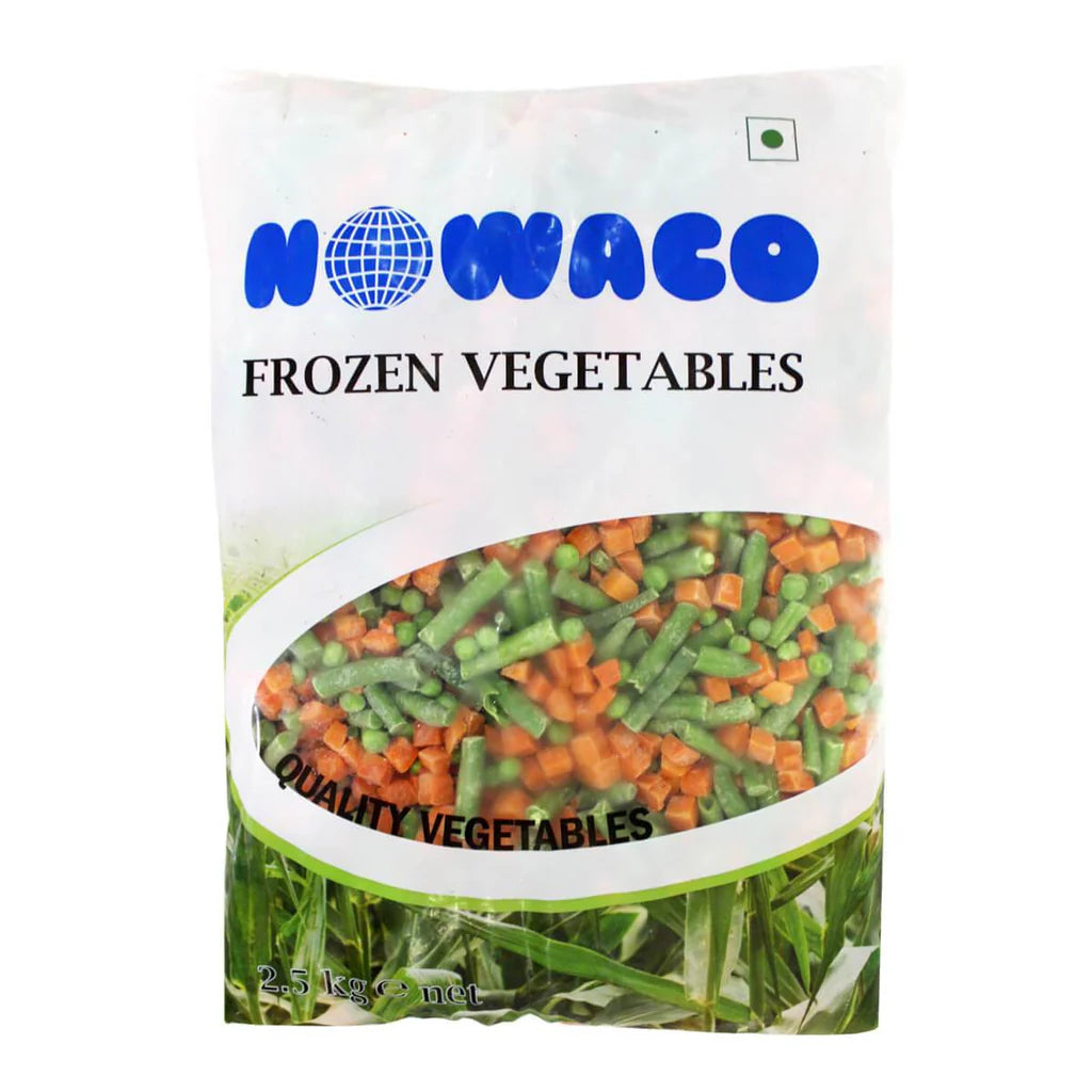 Mix Vegetable 3 way 4×2.5kg Nowaco