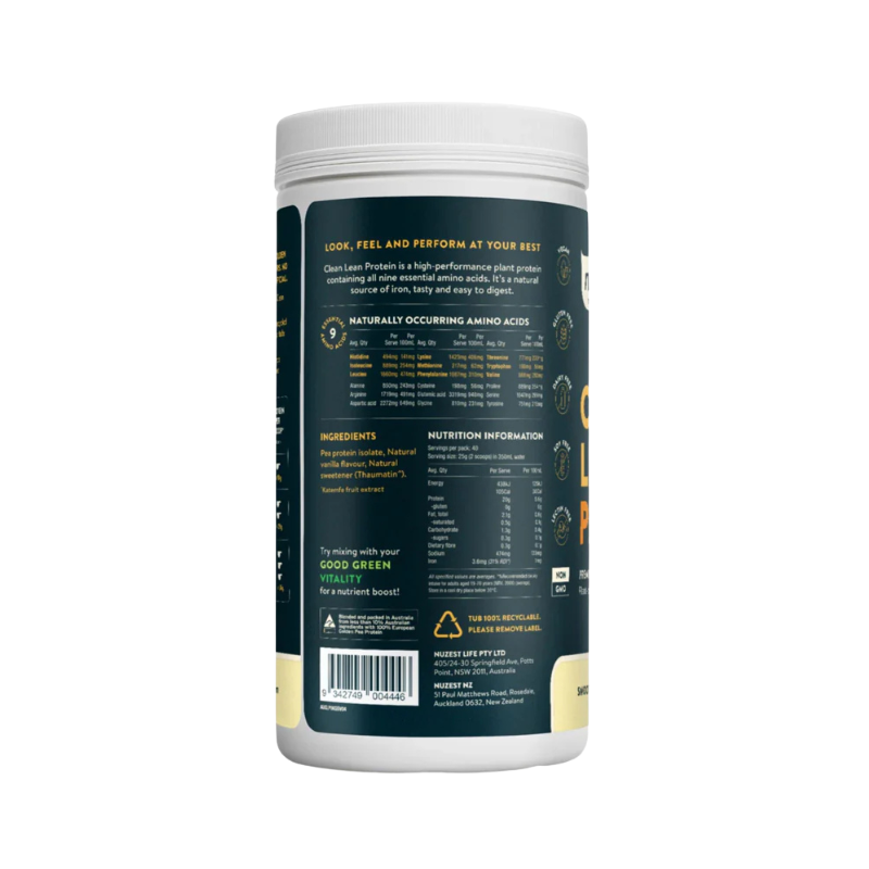 NuzestCleanLeanProtein-1kgSmoothVanilla_Nutritions