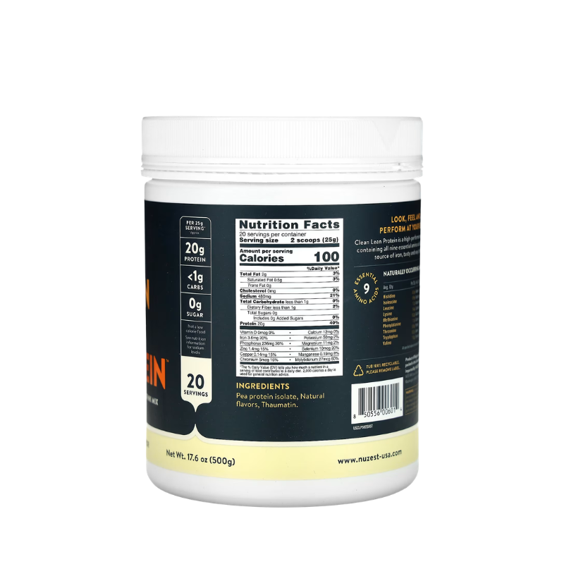 NuzestCleanLeanProteinSmoothVanilla_500g