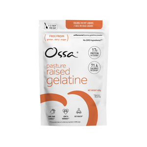 Ossa Pasture Raised Halal & Kosher Certified Gelatine 400g