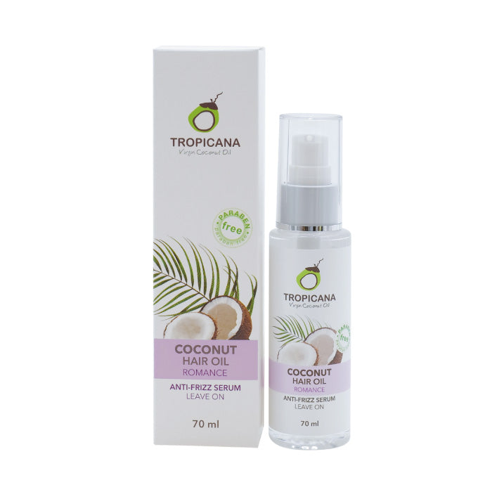 Organic Coconut Hair Oil Romance Anti-Frizz Serum Leave On