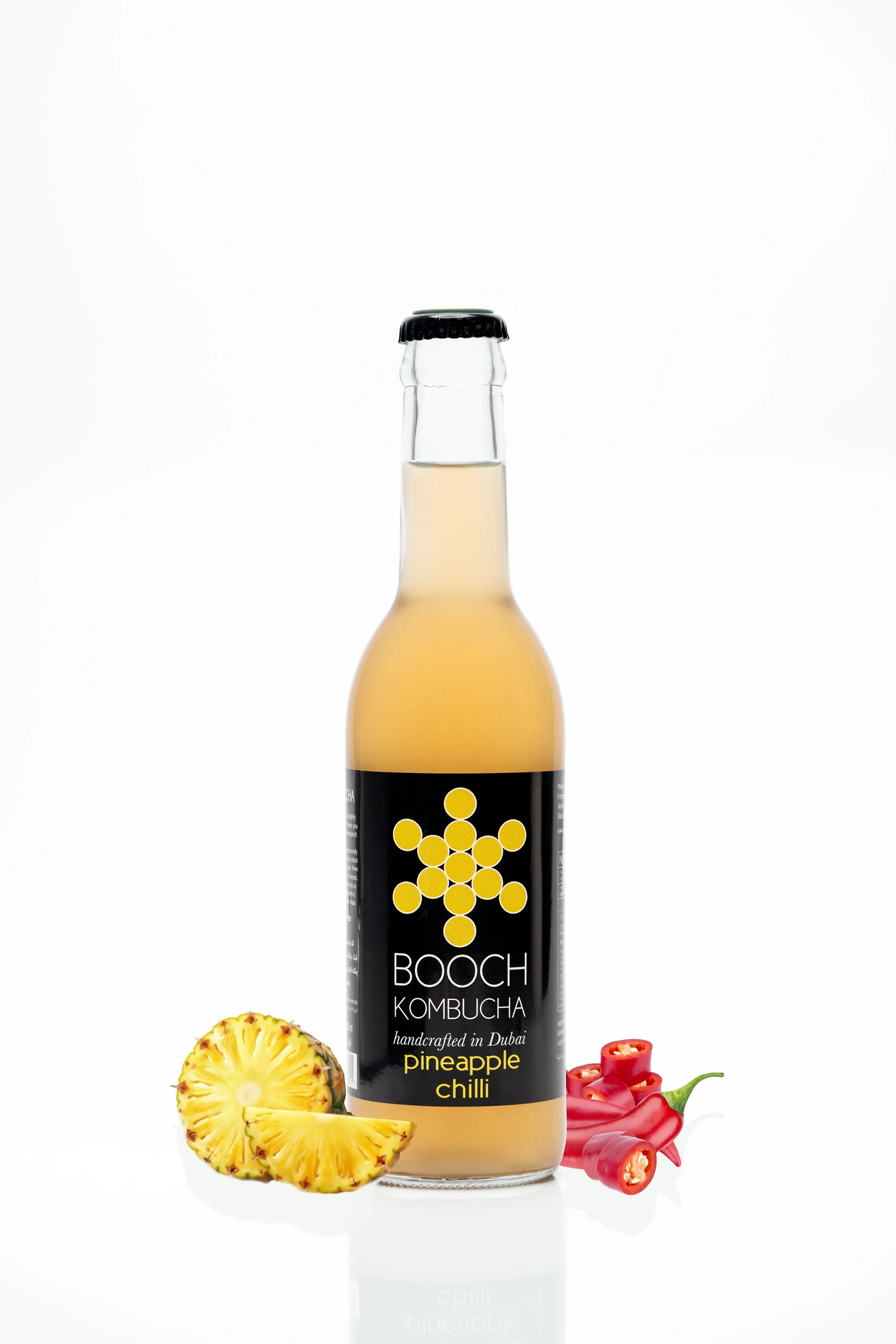 Booch Kombucha Pineapple Chili