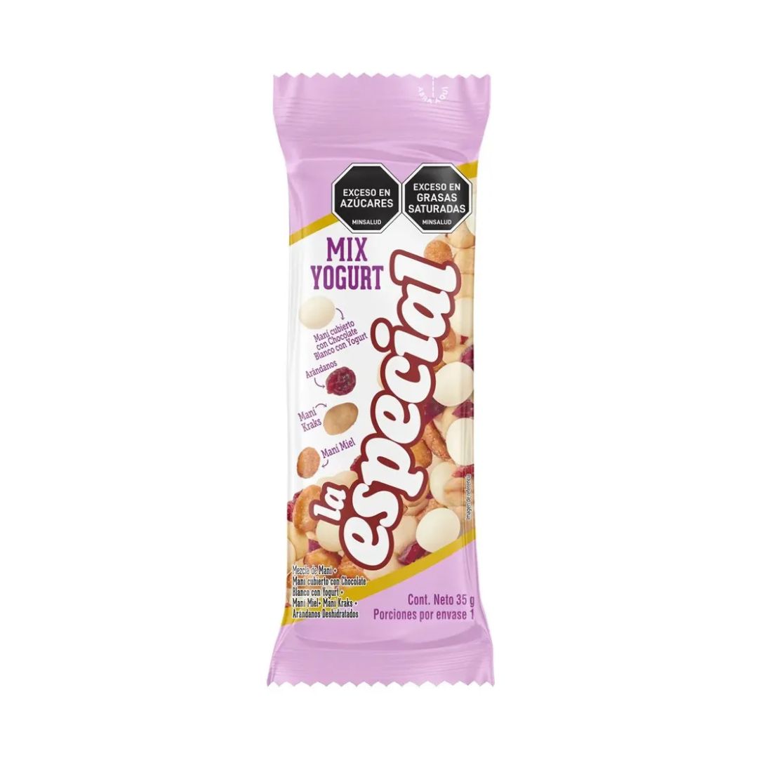 La Especial Yogurt Mix Peanuts & Dried Cranberries 35g