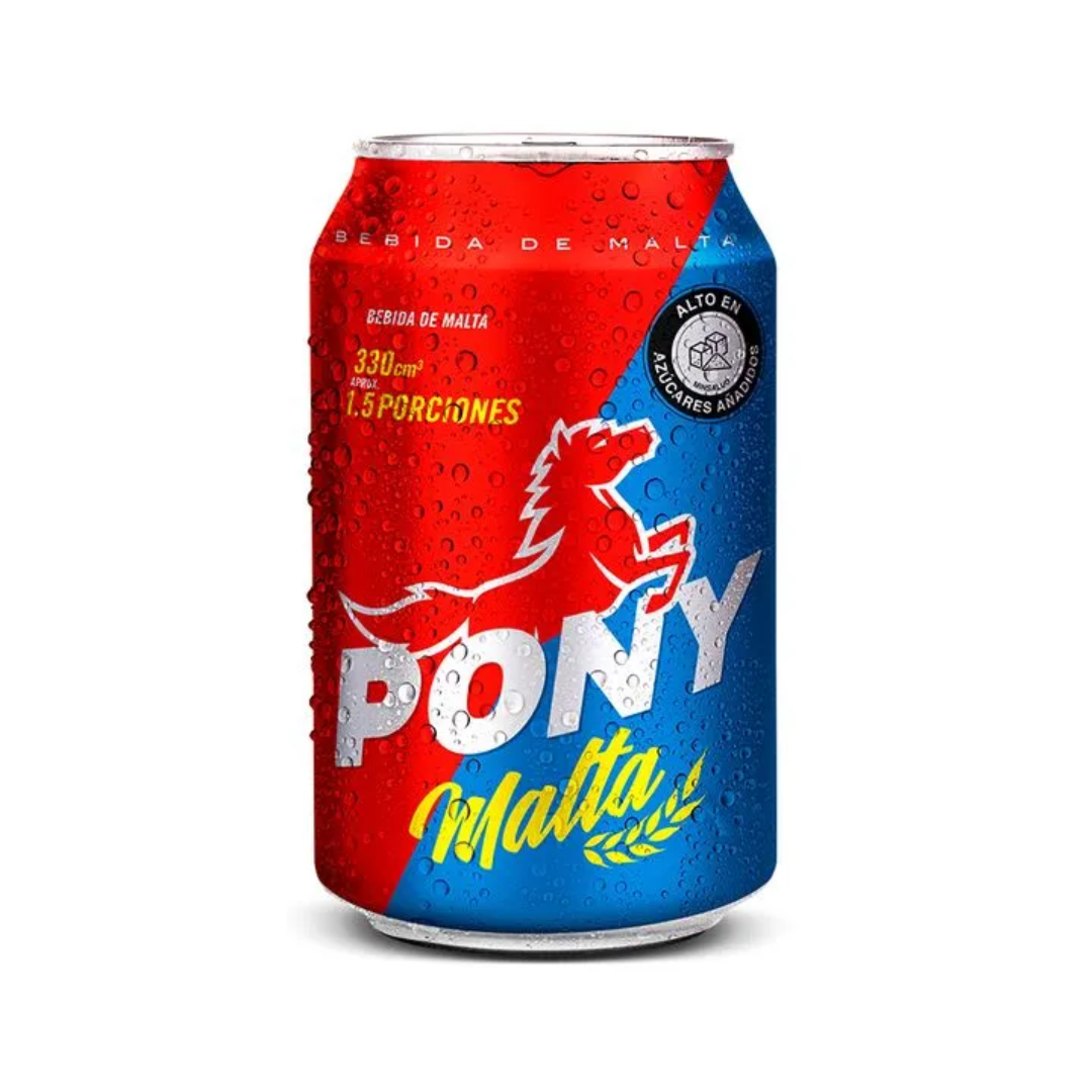 Pony Malta Non-Alcoholic Malt Drink Can 330ml