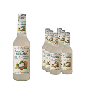 Bona Lime & Coconut Sparkling Drink - 275ml Pack of 6