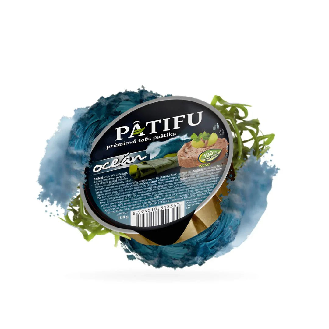 Patifu premium tofu paté Ocean flavor with seaweed, plant-based vegan spread, iPlantBased UAE